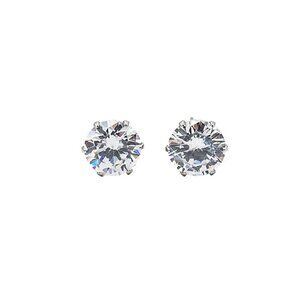 Beautiful CZ stud earrings
